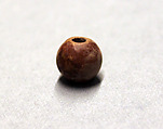 Bead, Stone; cut and drilled